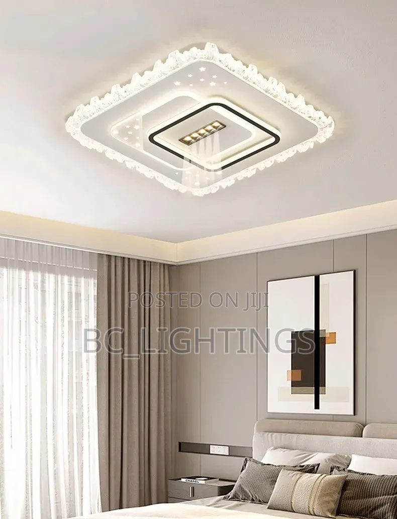 Bladeless Ceiling Fan Light for Living Room Bedroom Home Decor