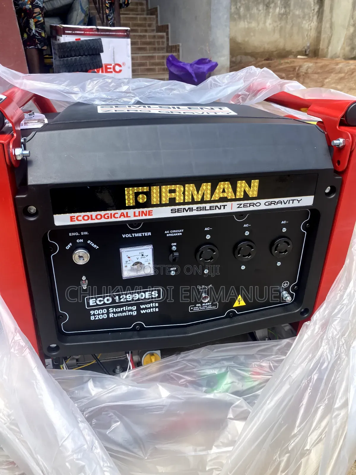 10.5kVA Firman Key Start Petrol Generator – 100% Copper Coil