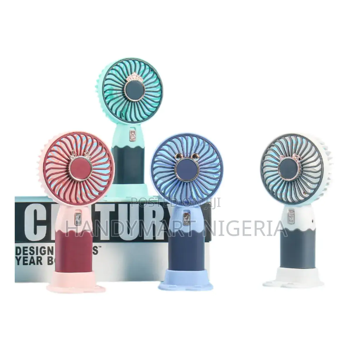 Rechargeable Handheld Mini Fan 10% OFF