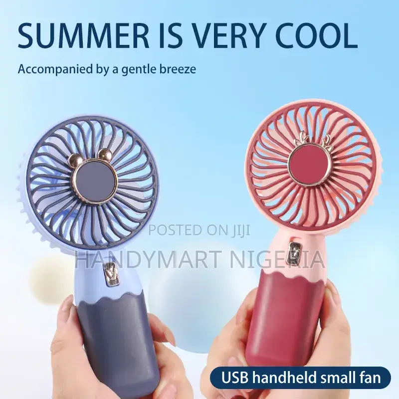 Rechargeable Handheld Mini Fan 10% OFF