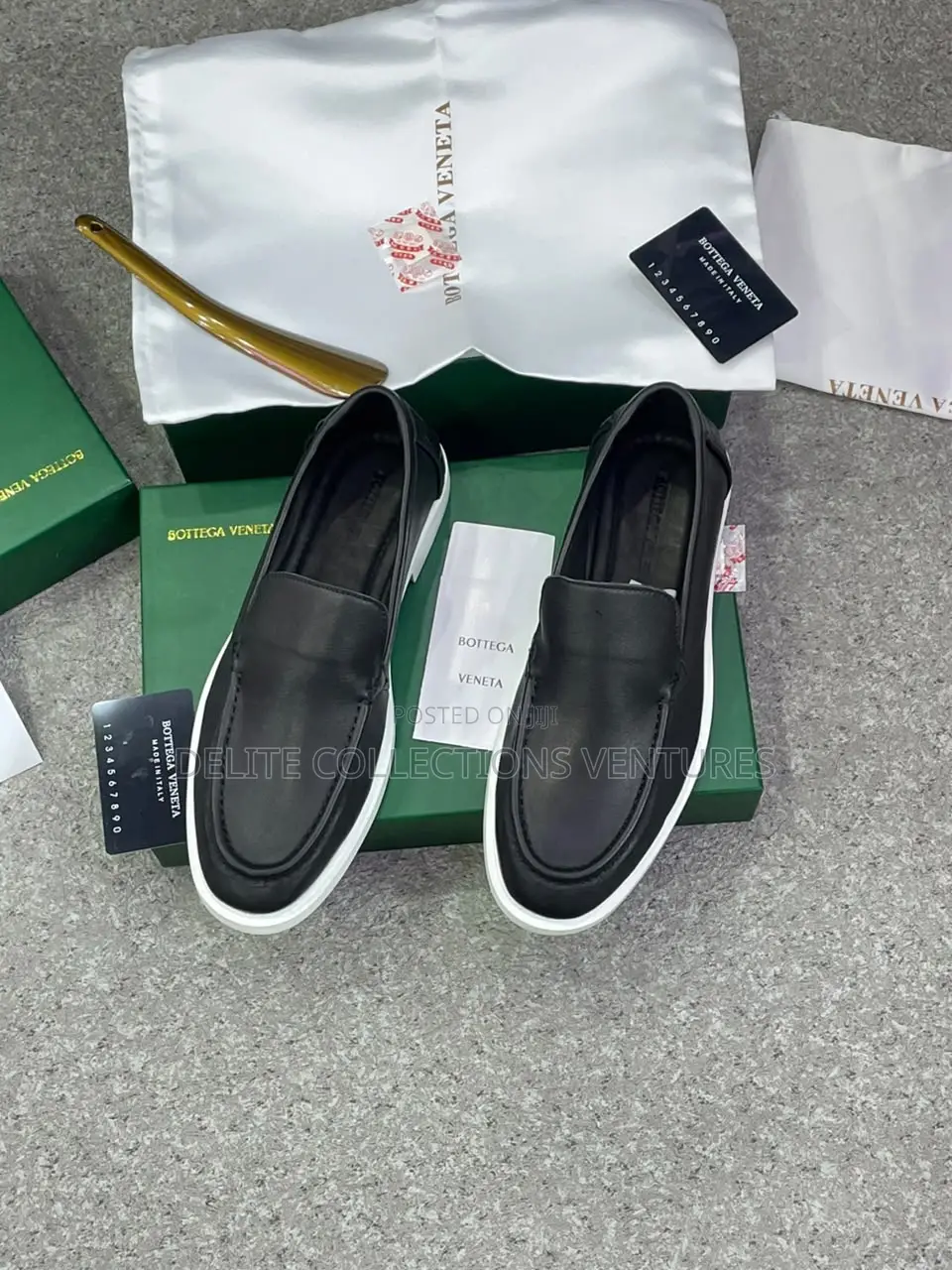 ITALIAN BOTTEGA VENETA Men’s Slip-on Loafers (Driving Loafers