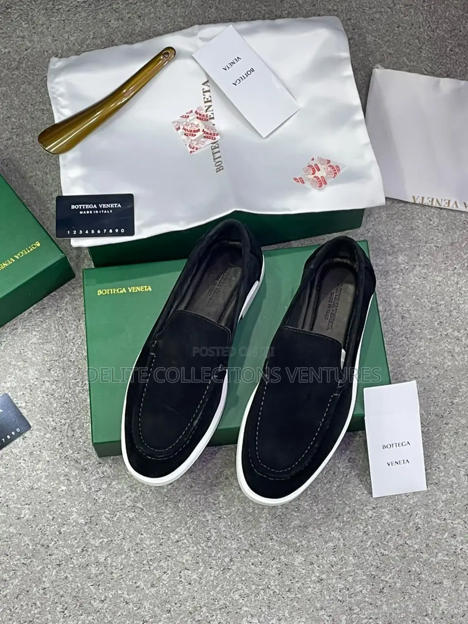 ITALIAN BOTTEGA VENETA Men’s Slip-on Loafers (Driving Loafers