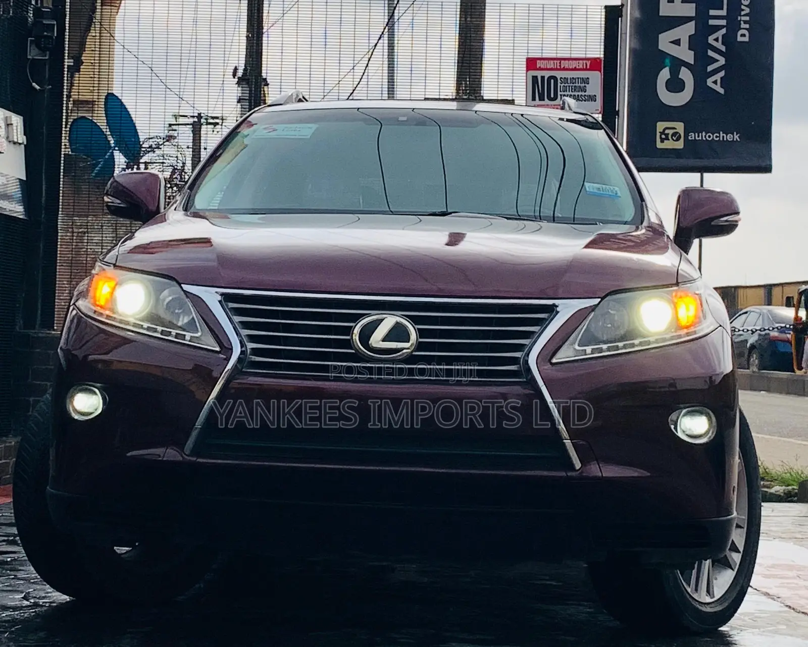 Lexus RX 350 FWD 2015 Maroon
