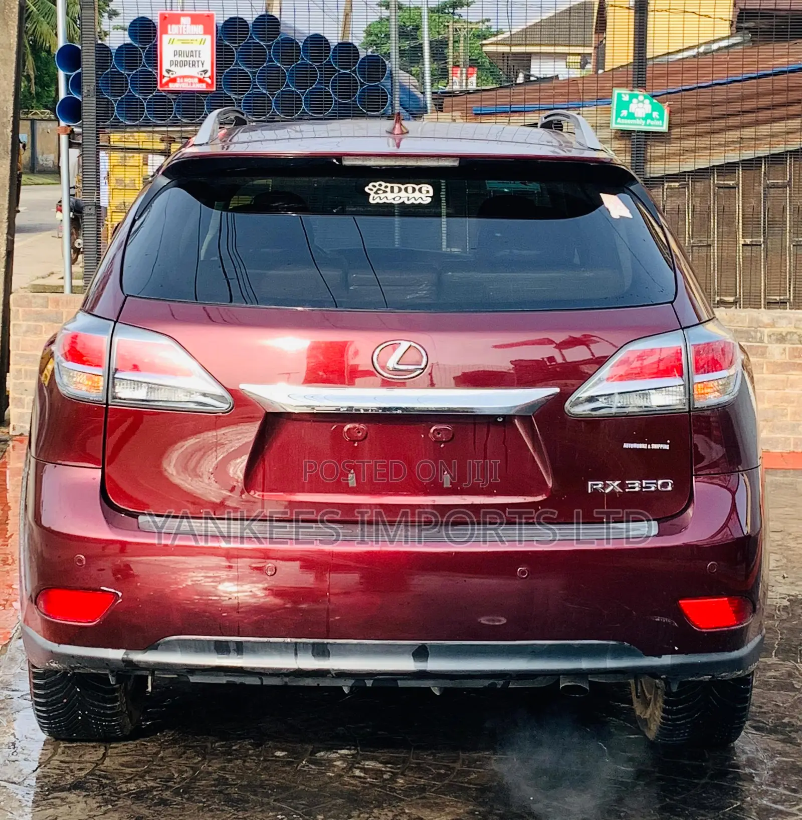 Lexus RX 350 FWD 2015 Maroon