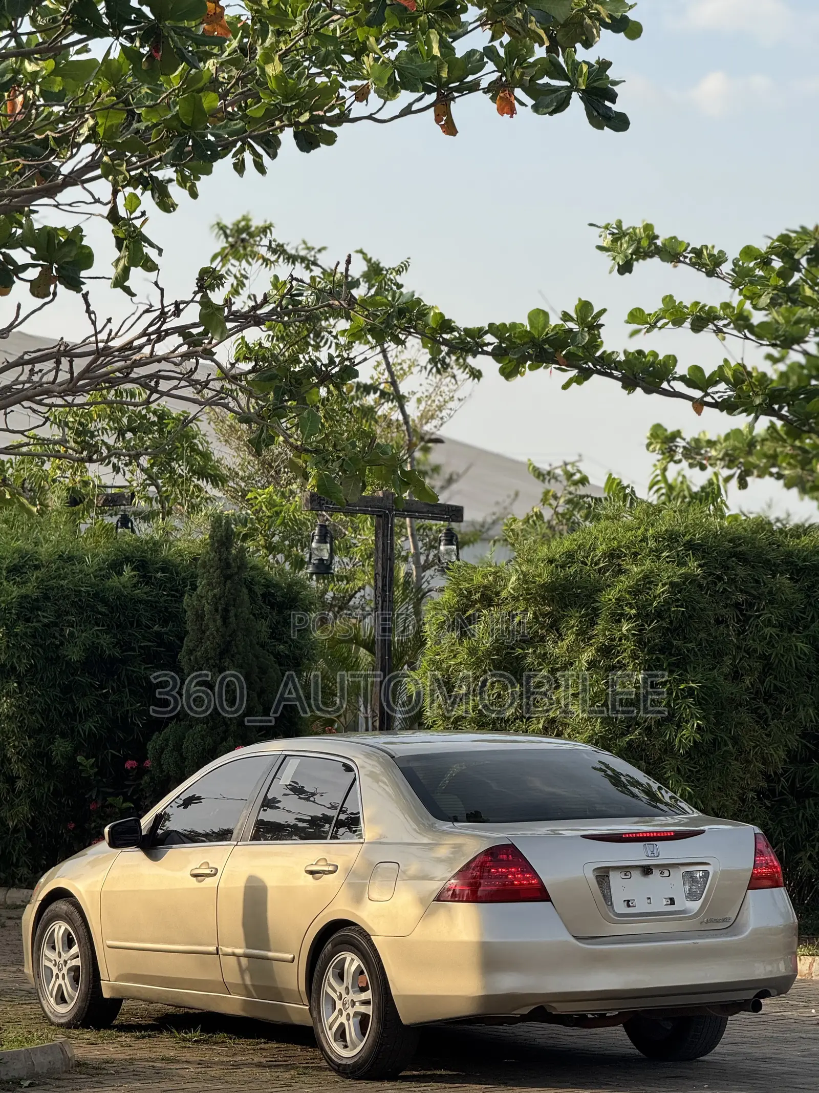 Honda Accord 2007 Gold