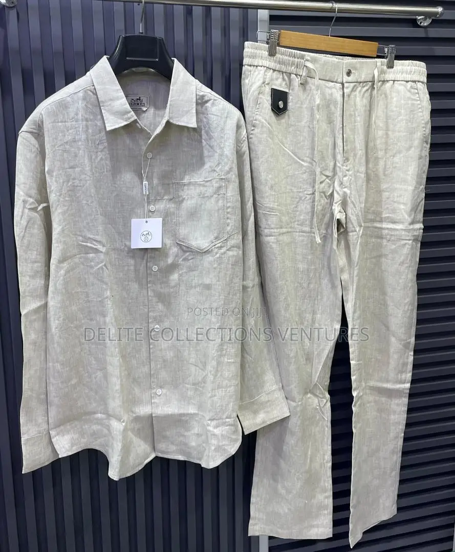 Hermès Men’s Linen 2-Piece Set