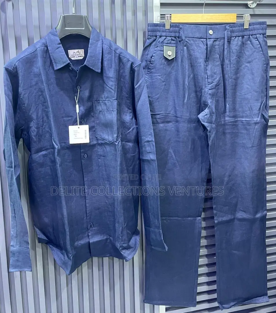 Hermès Men’s Linen 2-Piece Set