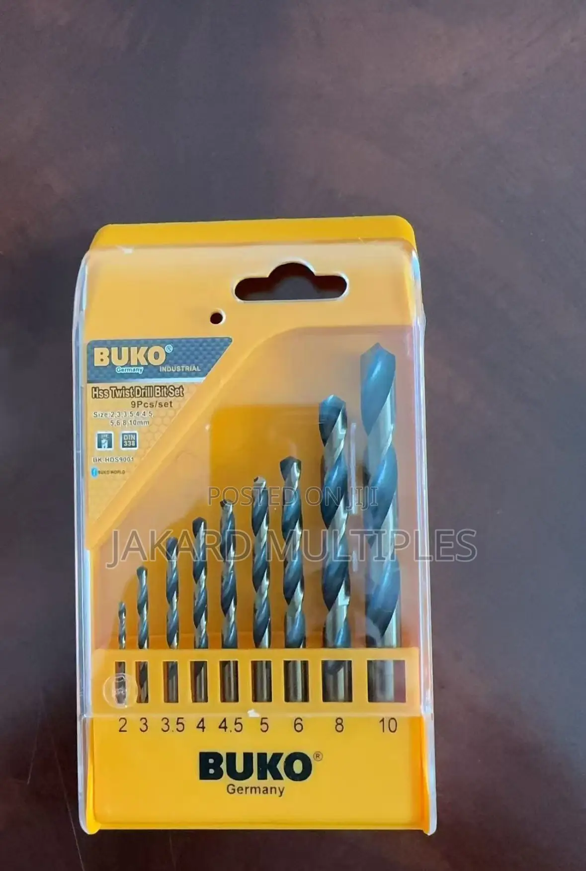 Set of Metal Drill Bit (BUKO) 2 - 10mm