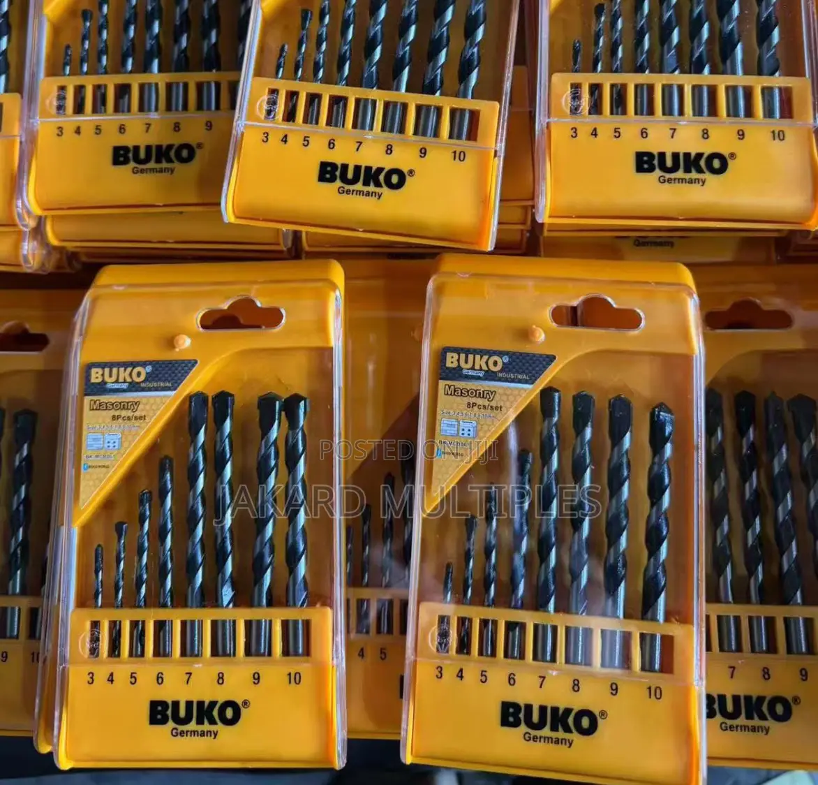 Set of Metal Drill Bit (BUKO) 2 - 10mm