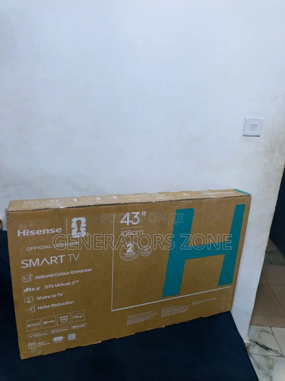 Hisense 43A4S Smart TV Designed for Superior Home Entertainment
