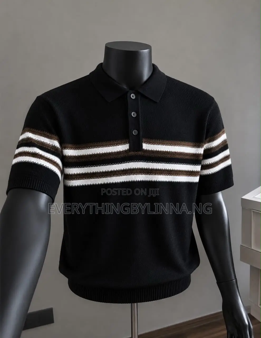 Men's Vintage Knitwear Polo – Brand New (Classy Fit)