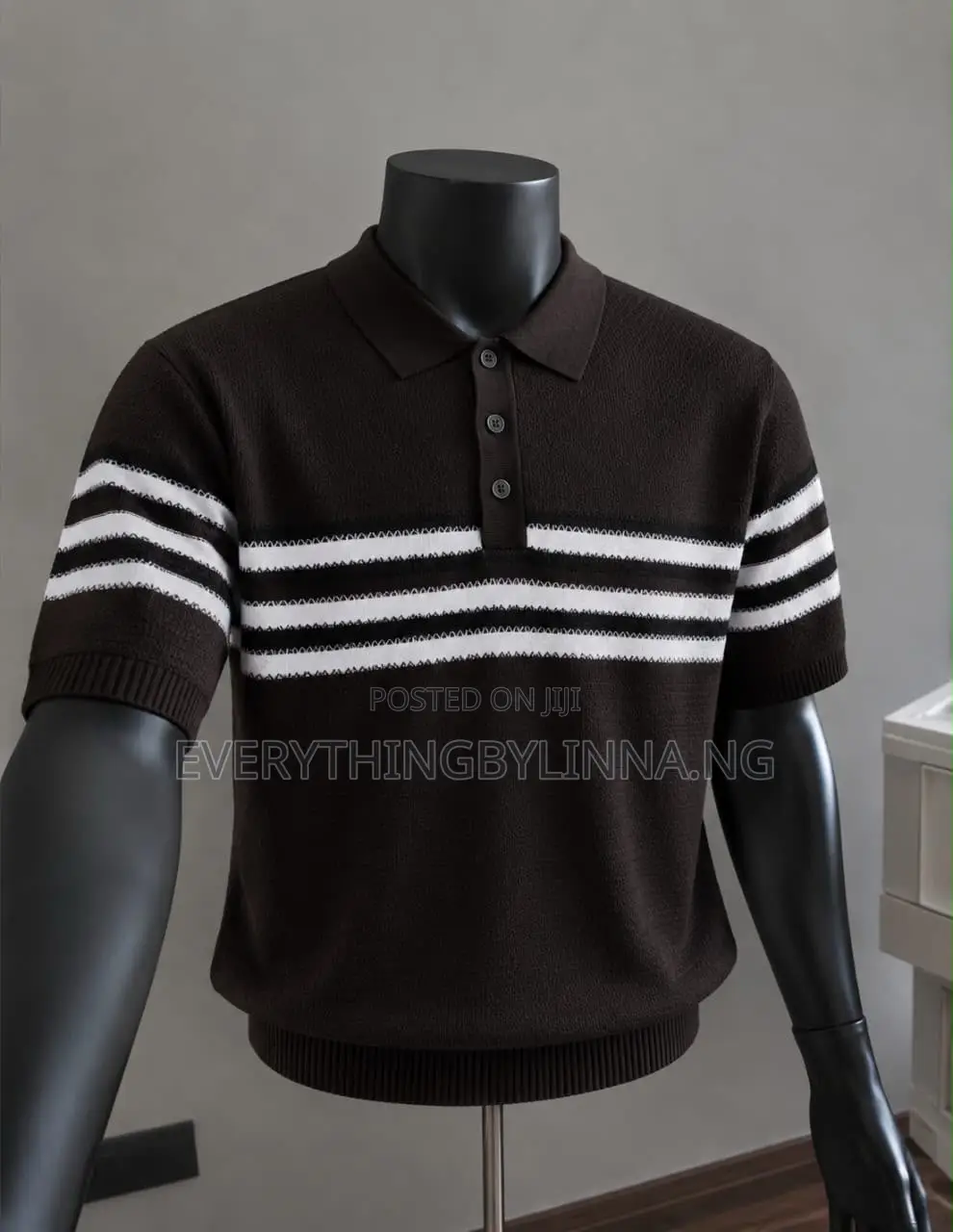 Men's Vintage Knitwear Polo – Brand New (Classy Fit)
