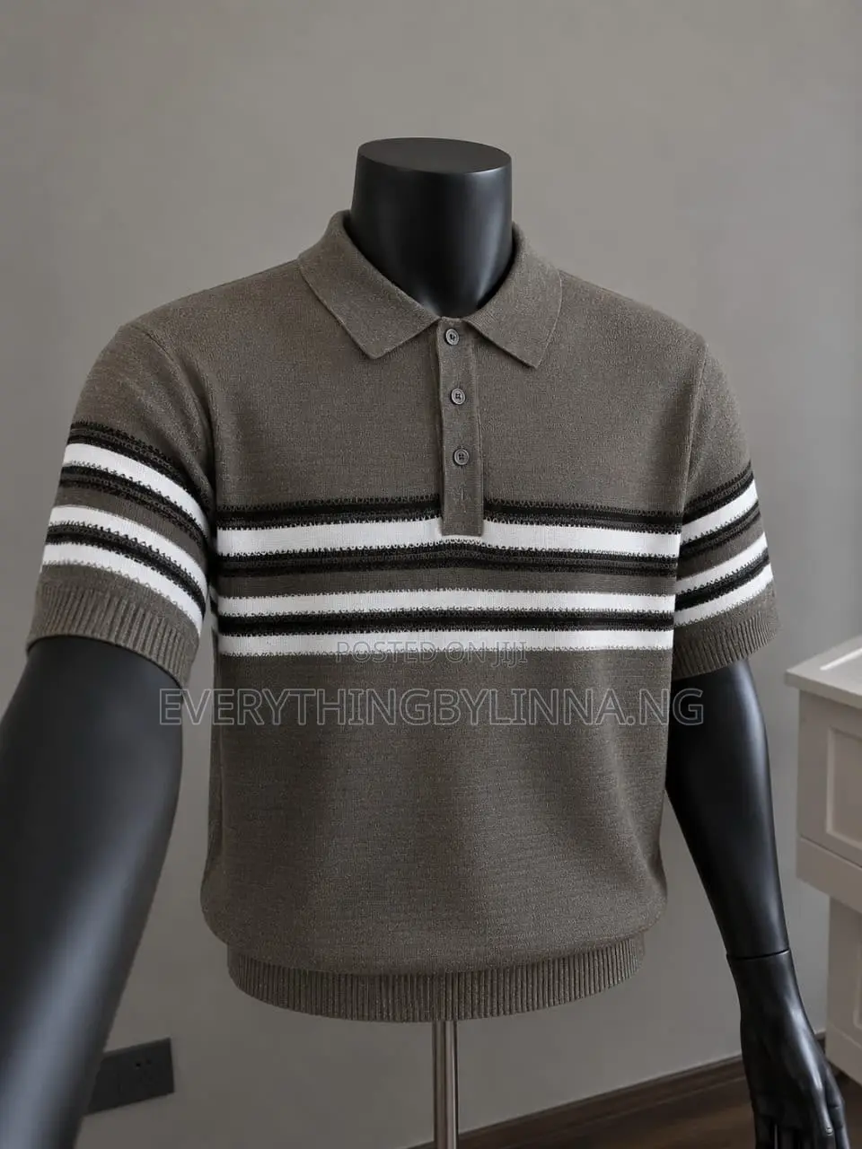 Men's Vintage Knitwear Polo – Brand New (Classy Fit)