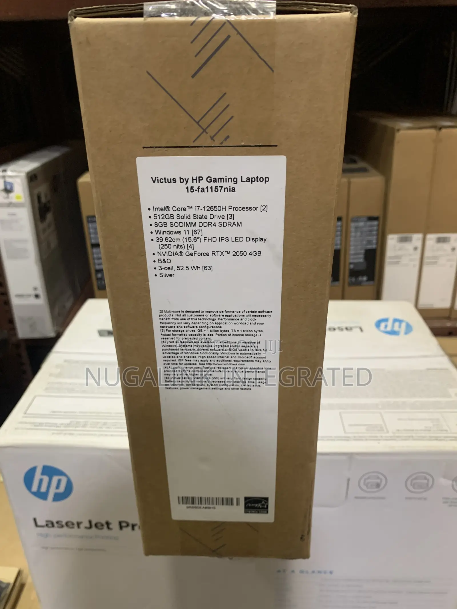 New Laptop HP Victus 15 8GB Intel Core i7 SSD 512GB