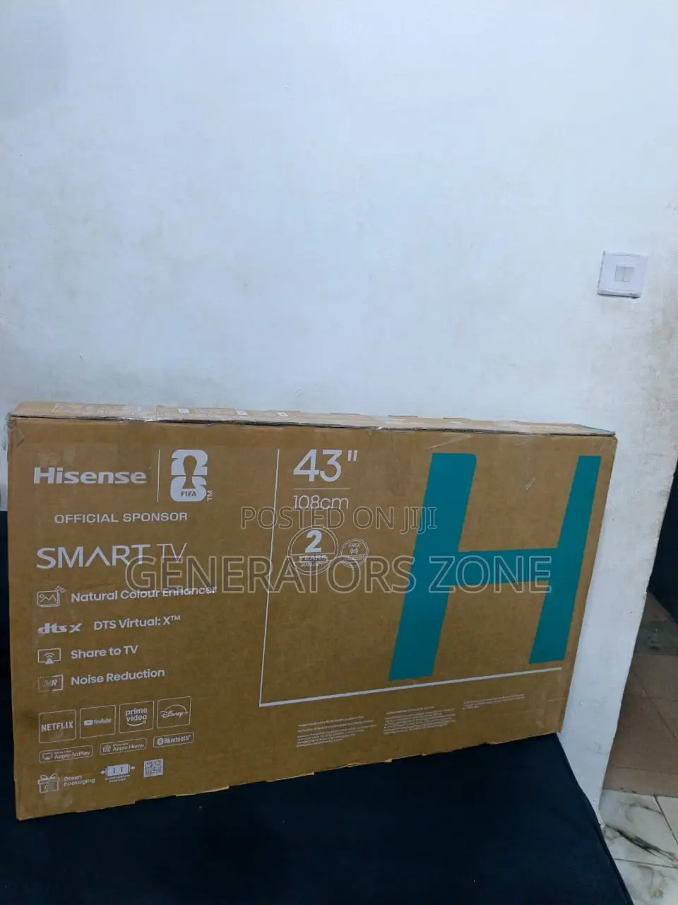 Hisense 43 Inch LED Backlight Smart TV With Advanced Smart Features