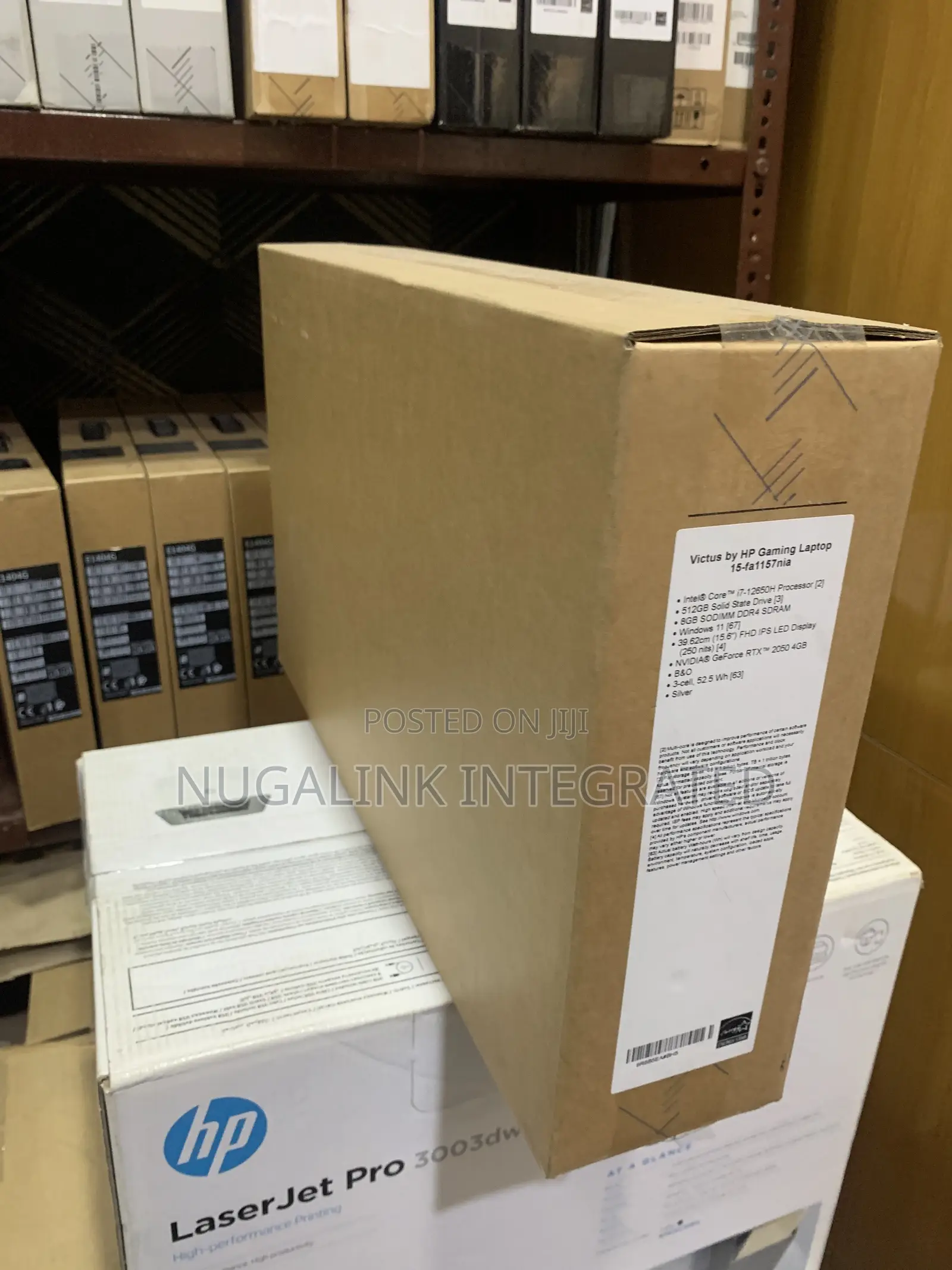 New Laptop HP Victus 15 8GB Intel Core i7 SSD 512GB