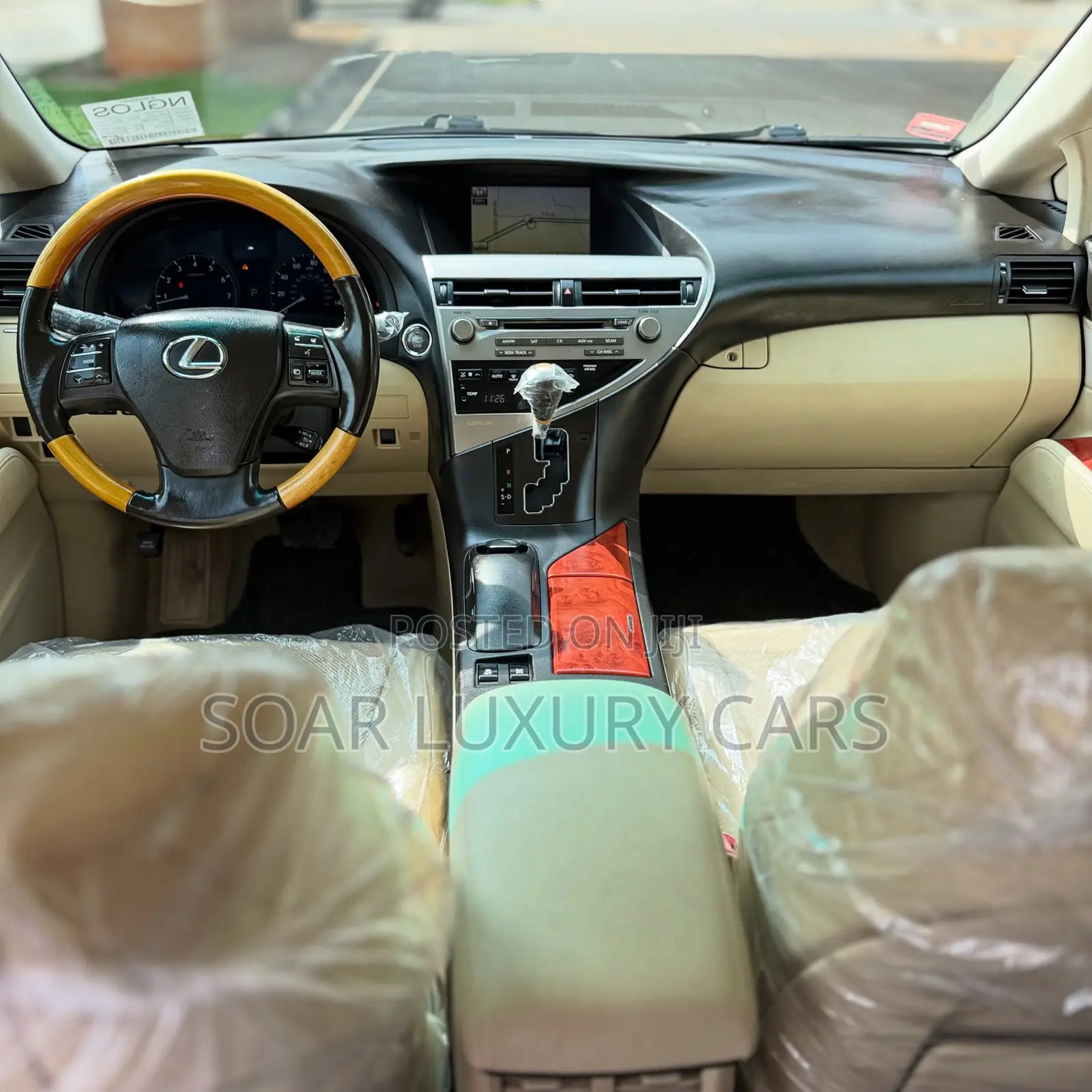 Lexus RX 350 FWD 2012 Black
