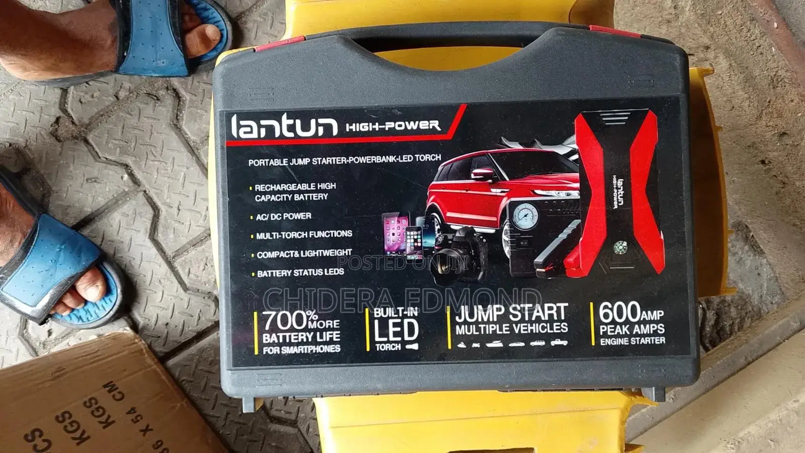 Emergency Power Bank and Trye Inflector for Car's and SUV