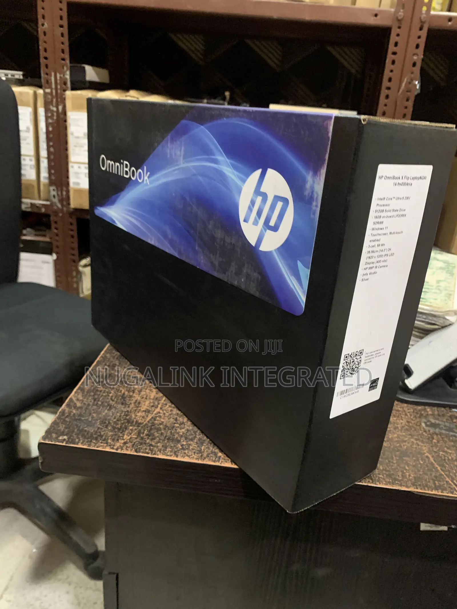 New Laptop HP OmniBook X Flip 14" 16GB Intel Core Ultra 5 SSD 512GB