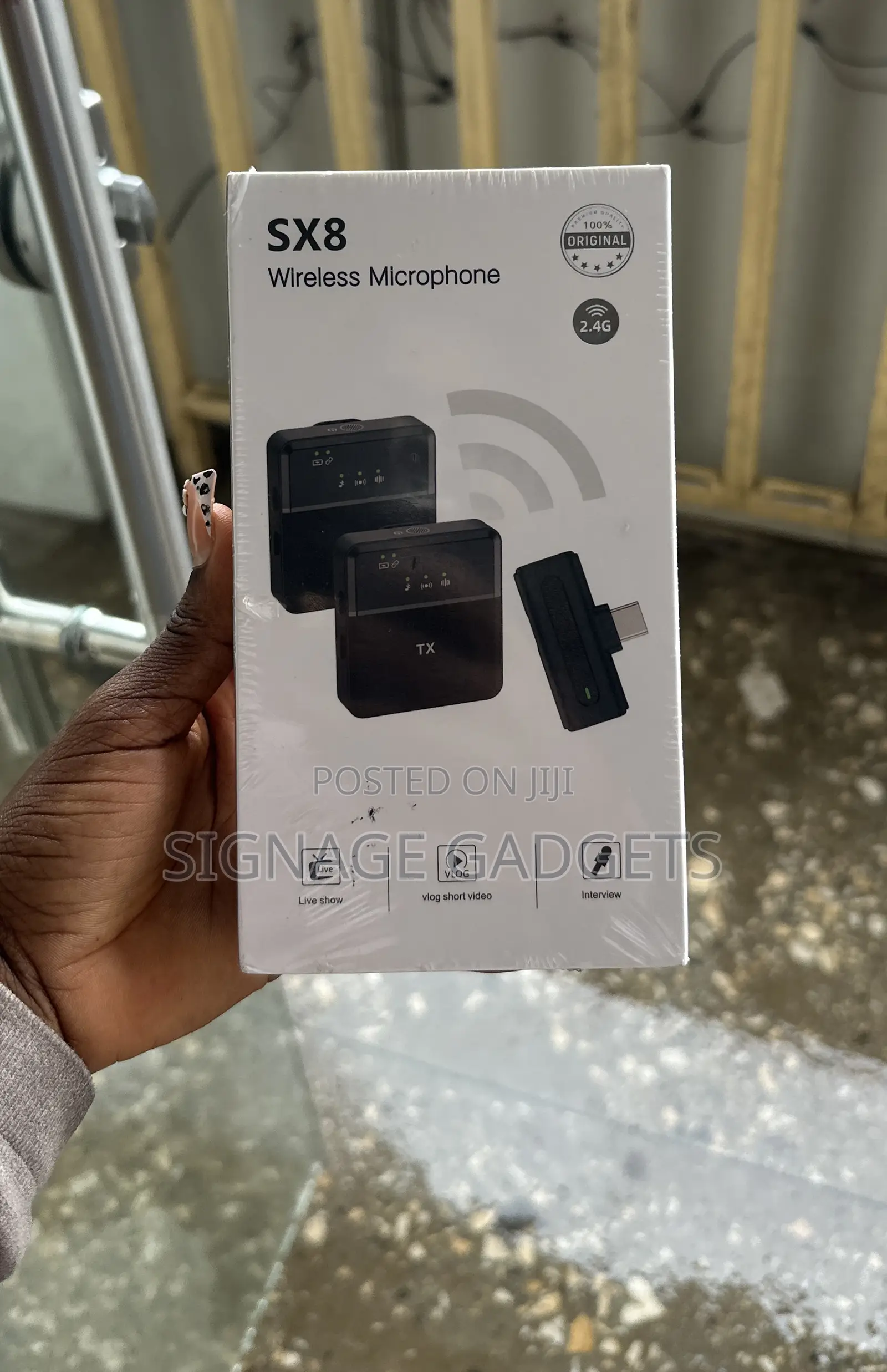 Sx8 Wireless Microphone