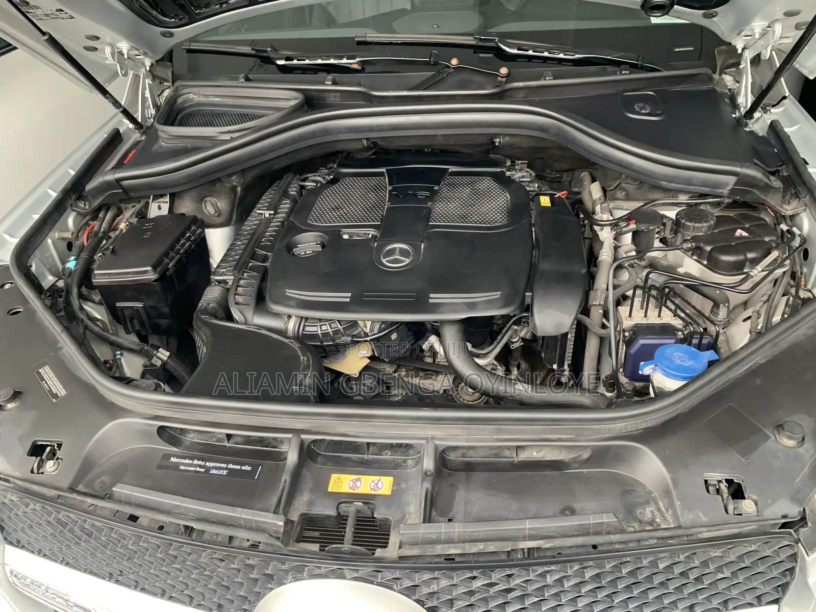 Mercedes-Benz GLE-Class GLE 350d 4MATIC 2016 Silver