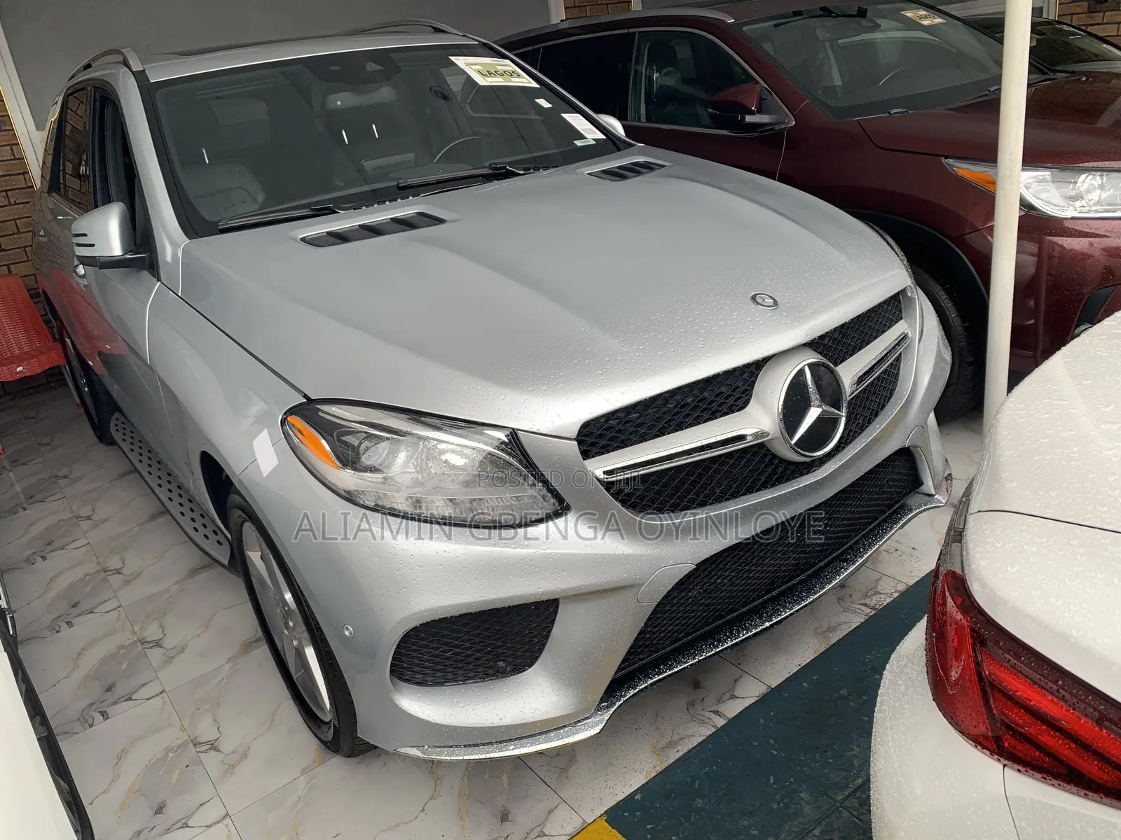 Mercedes-Benz GLE-Class GLE 350d 4MATIC 2016 Silver