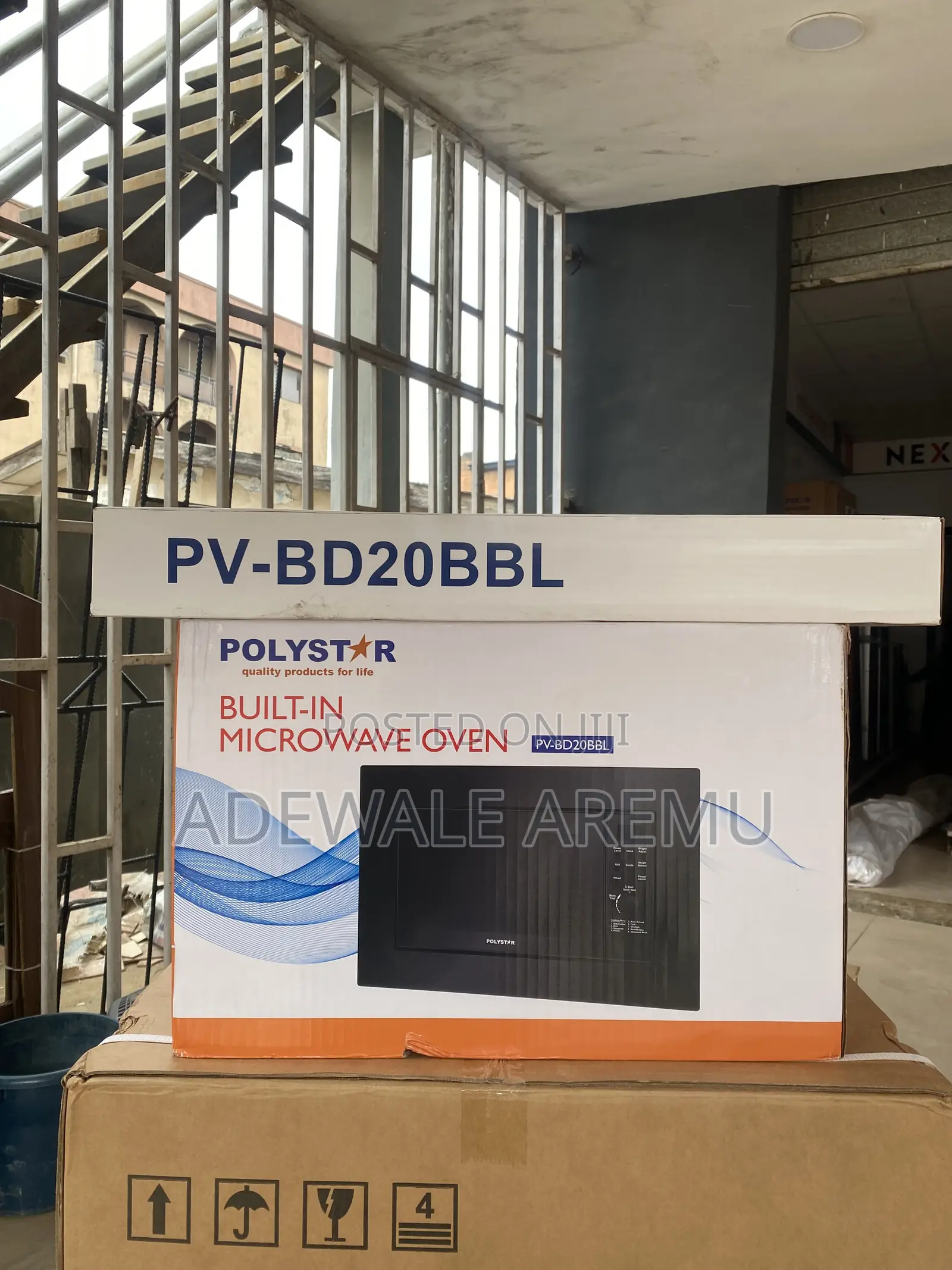 Polystar 20litrs Built-in Microwave Oven With Frame Kits