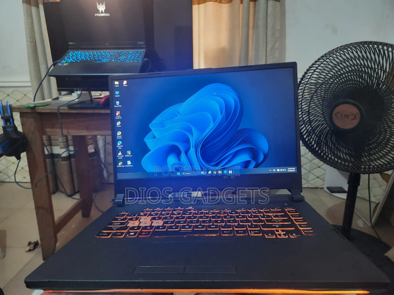 Laptop Asus ROG Strix G16 G614 8GB Intel Core i7 SSD 512GB