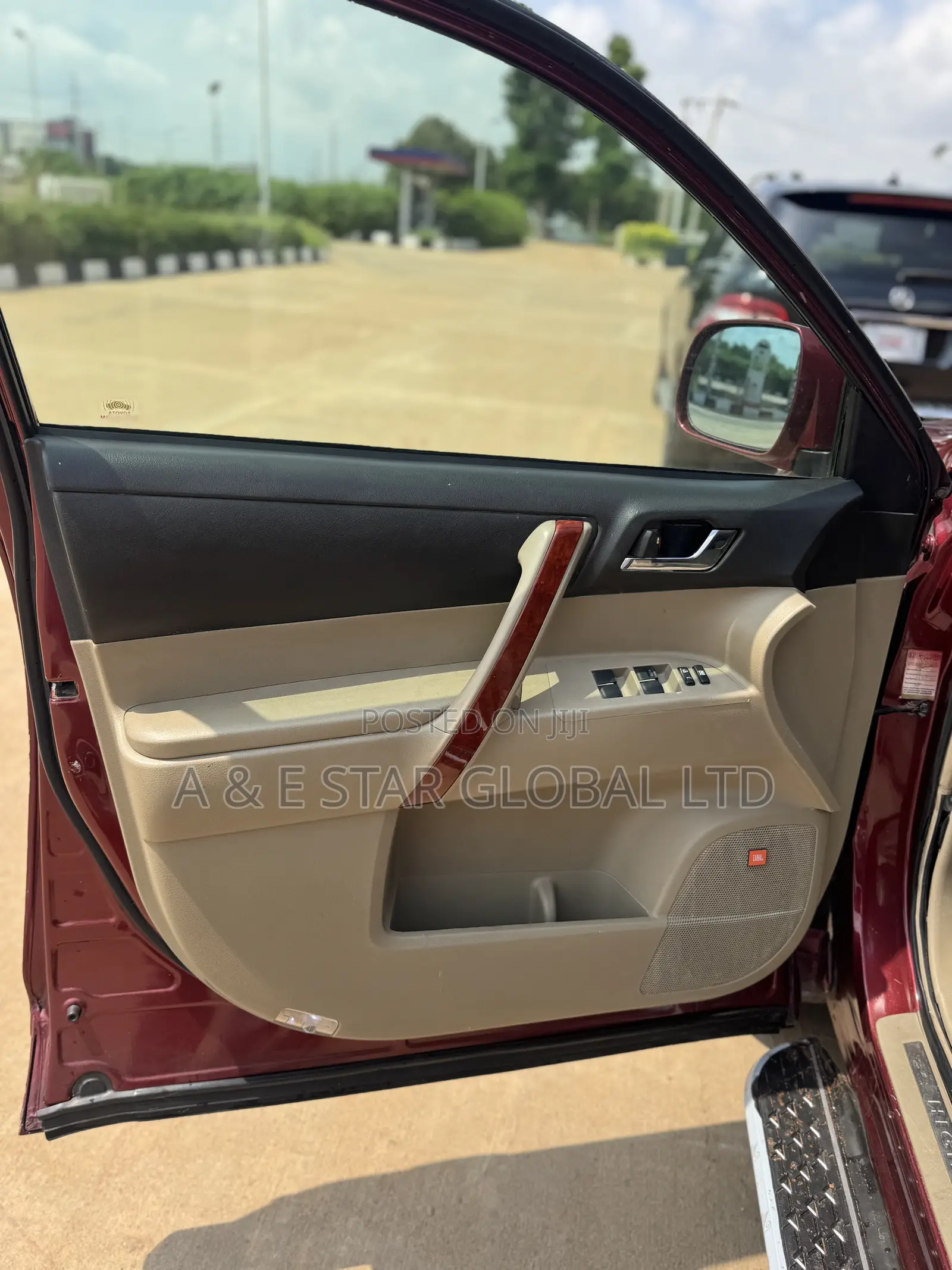 Toyota Highlander Limited 2010 Red