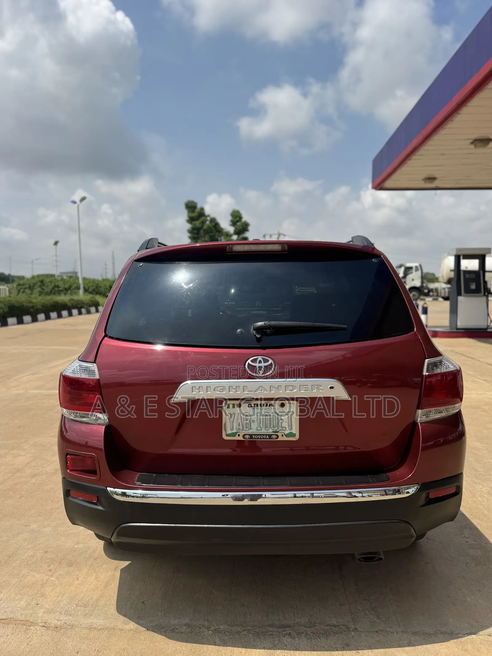 Toyota Highlander Limited 2010 Red