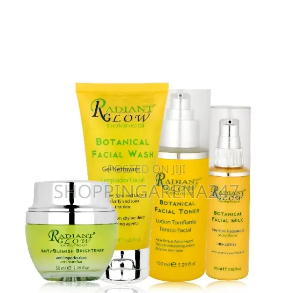 Radiant Glow Botanical Range of Beauty Products