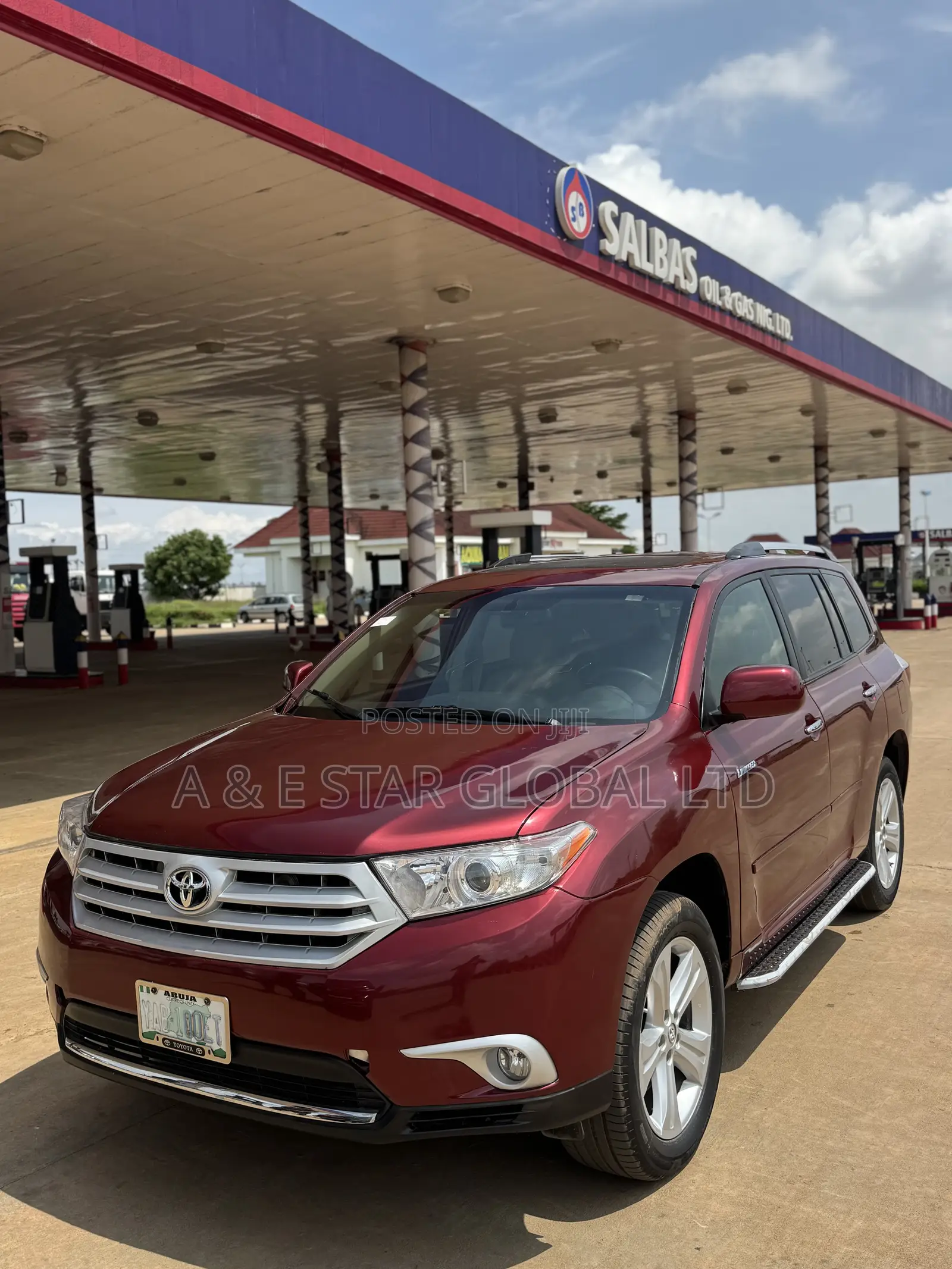 Toyota Highlander Limited 2010 Red