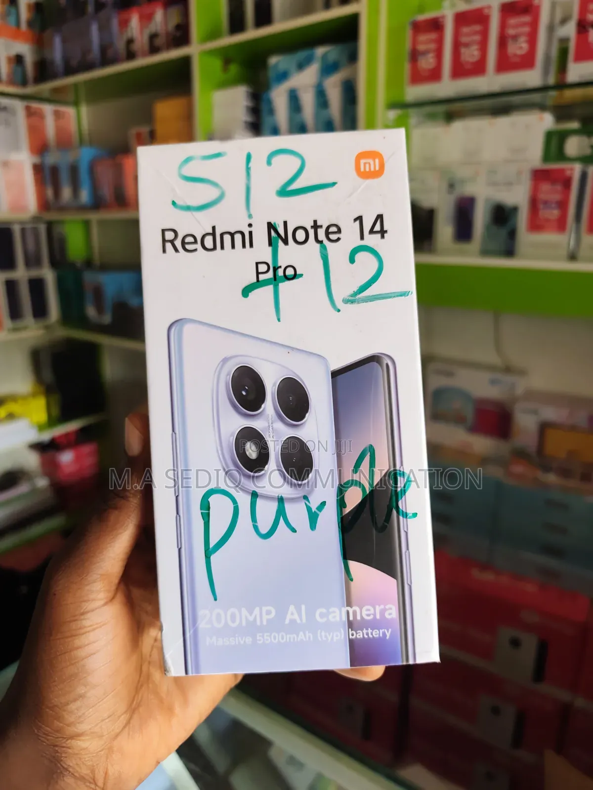 New Xiaomi Redmi Note 14 Pro 512 GB Purple