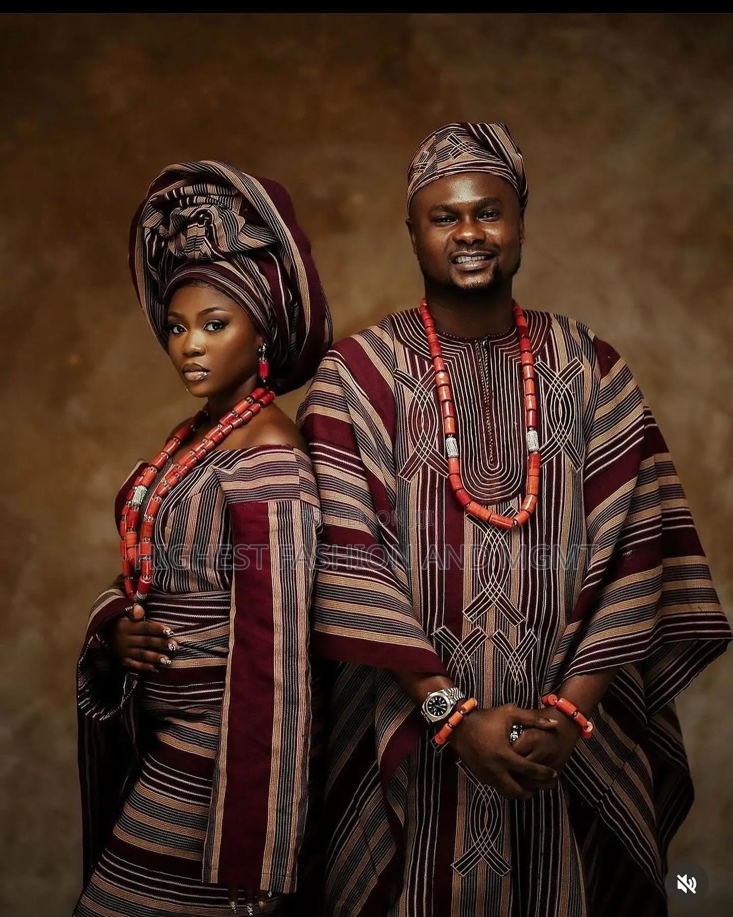 Earth-Tone Aso-Oke Heritage Collection