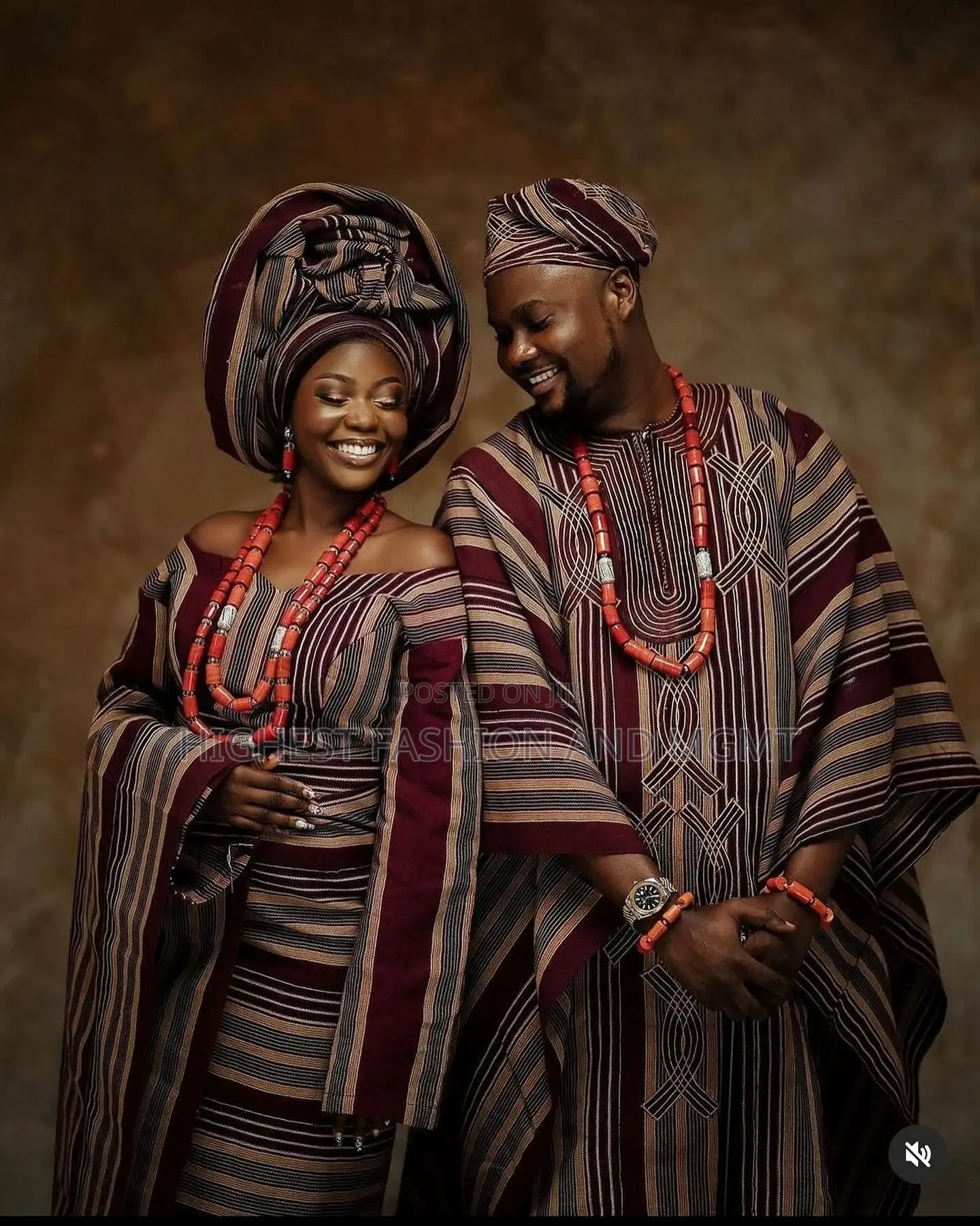 Earth-Tone Aso-Oke Heritage Collection