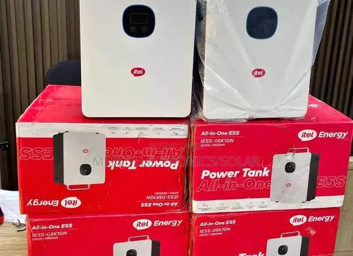 1kwh Itel Power Tank Solar Generator With 500w Output Capacity
