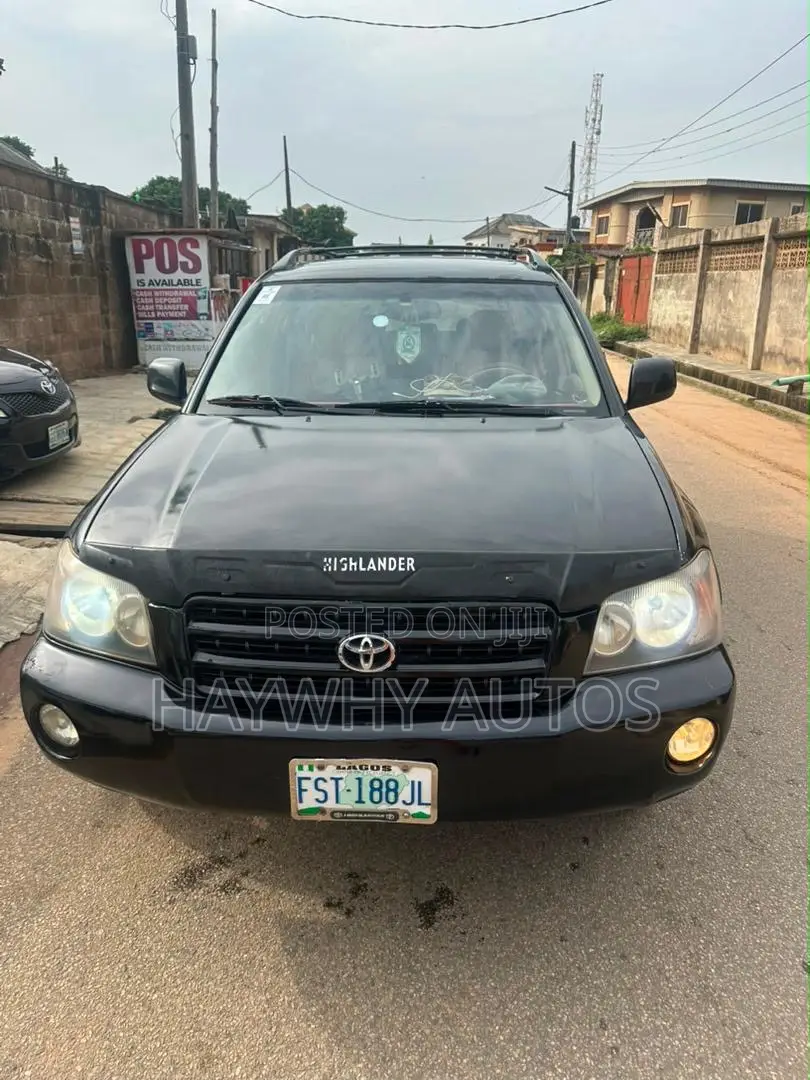 Toyota Highlander 2004 Black