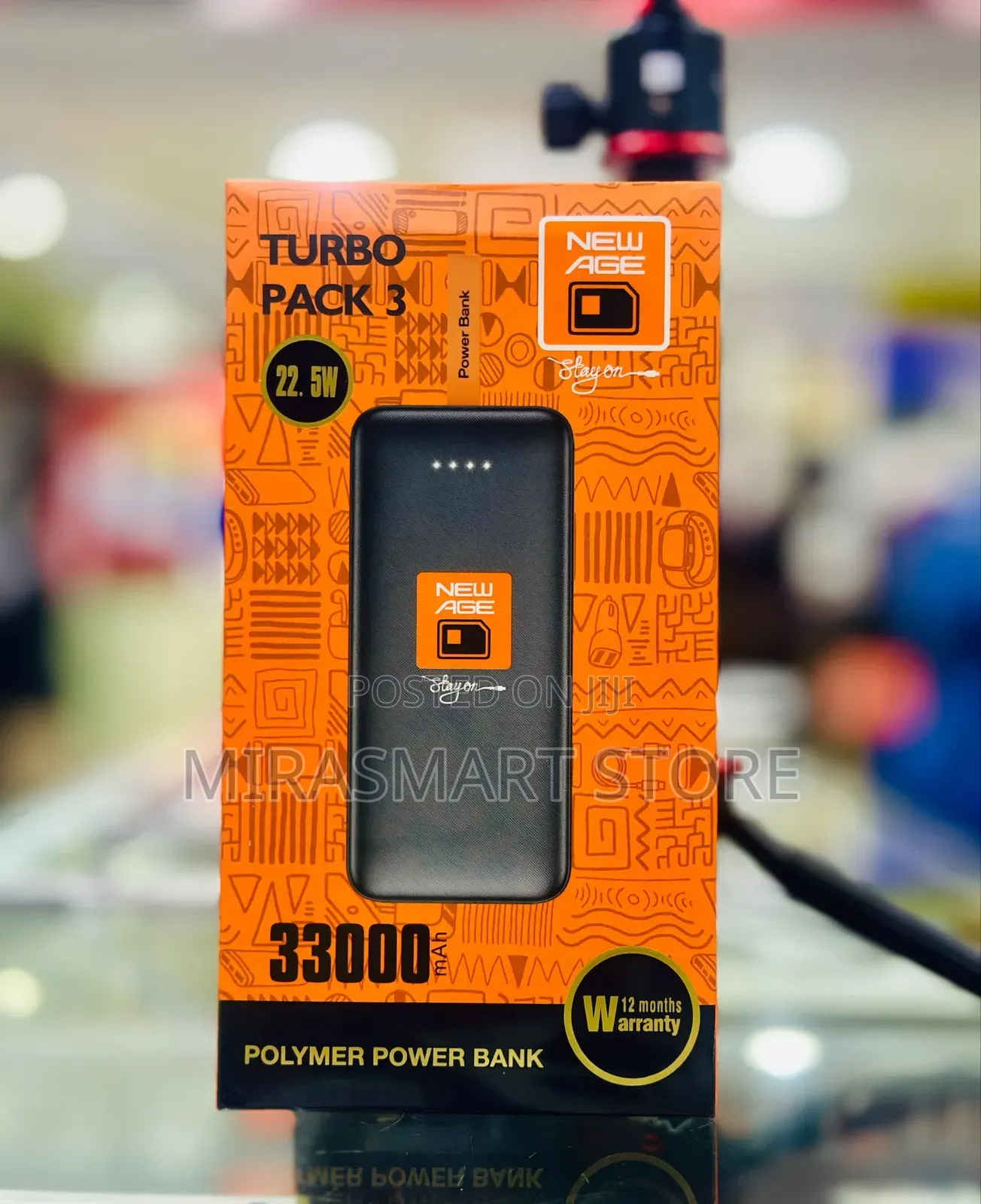 New Age Turbo Pack 3 33000mah Powerbank