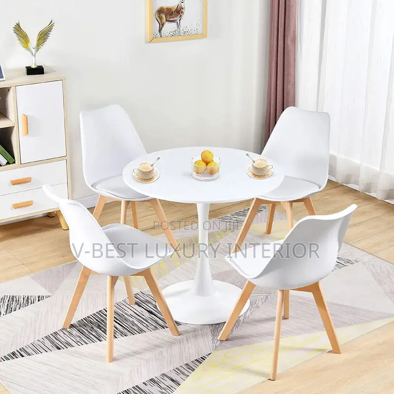 Tulip Round Dining Set – Timeless Elegance for Modern Homes