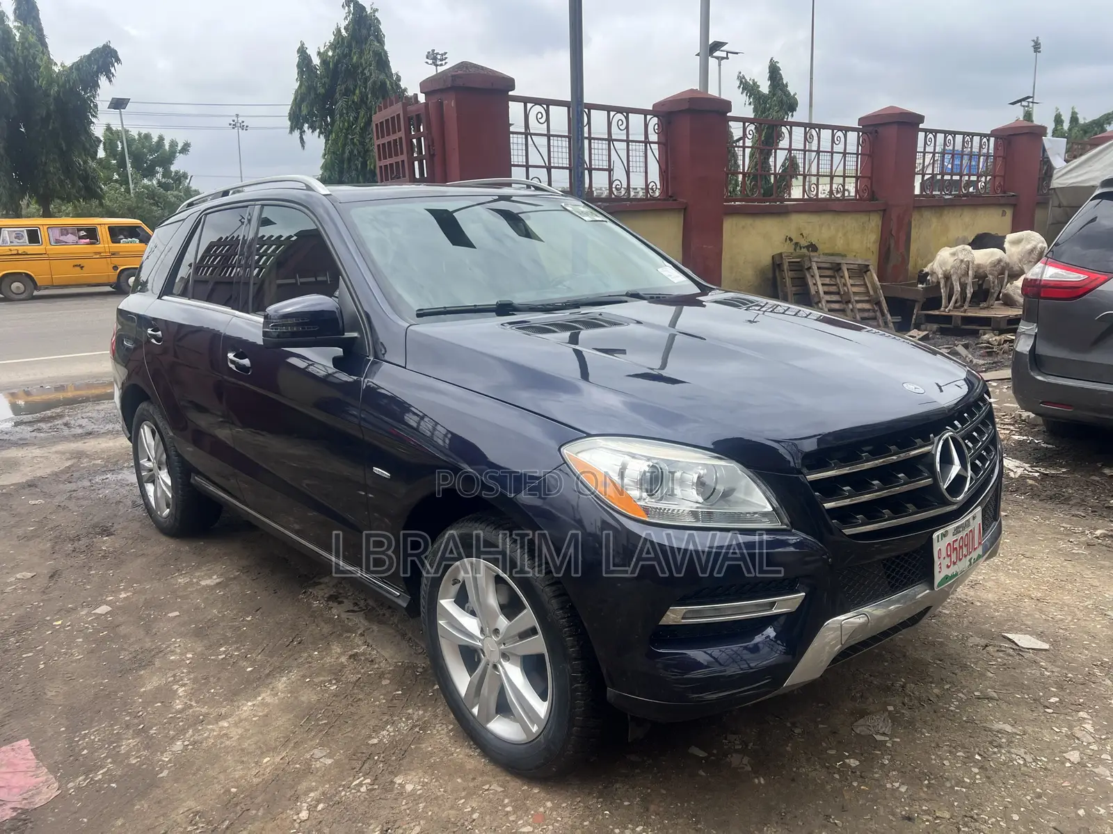 Mercedes-Benz M Class ML 350 4Matic 2012 Blue
