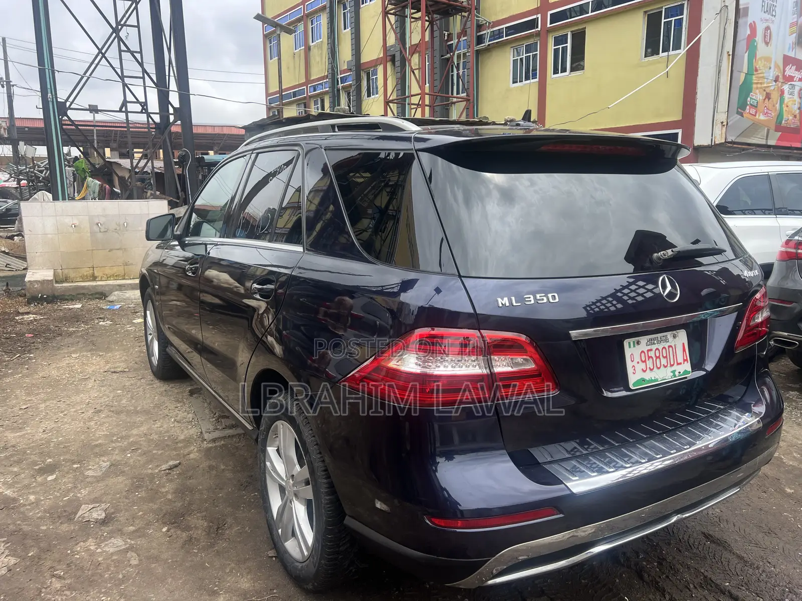 Mercedes-Benz M Class ML 350 4Matic 2012 Blue