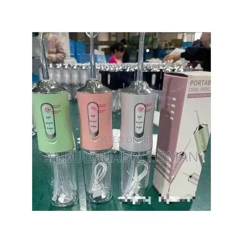 Rechargeable Portable Oral Irrigator-Water Flosser With 3 Pressure Mod