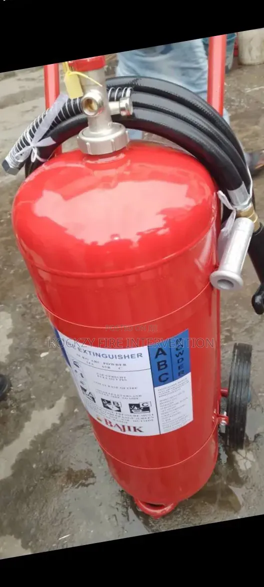 50kg DCP Trolley on Wheel Fire Extinguisher