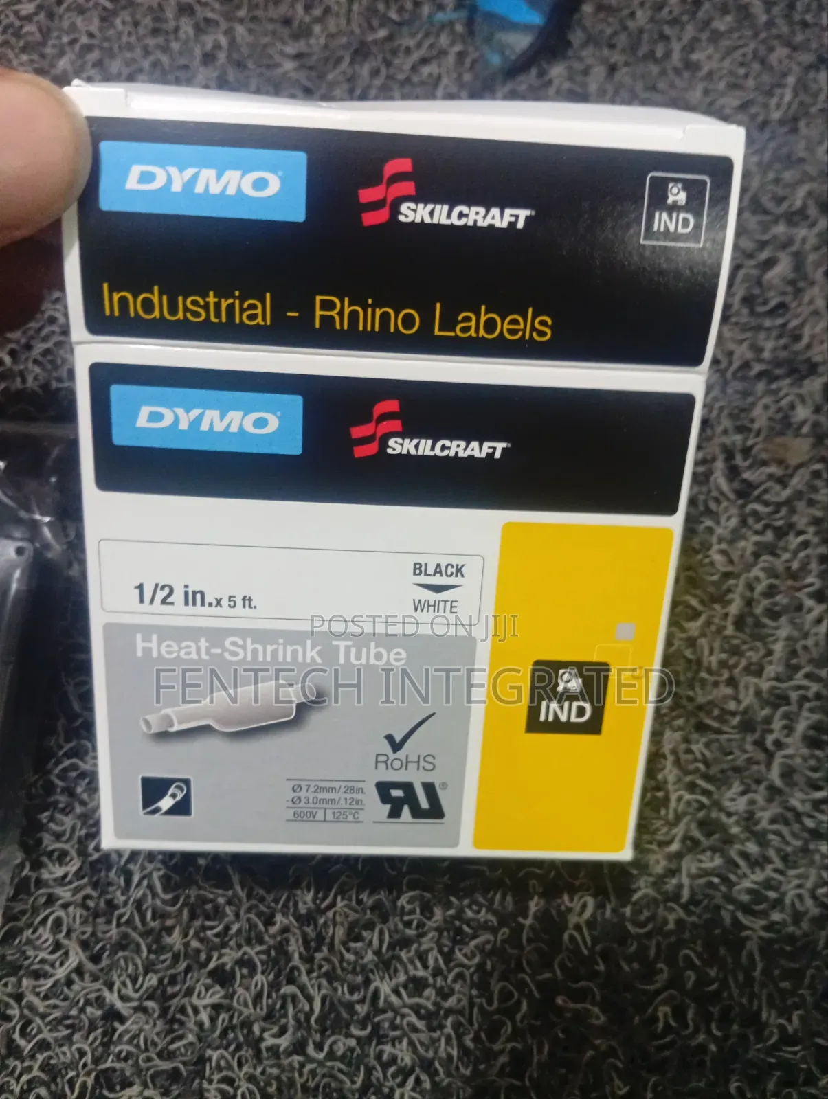Dymo Label Marker Tape 1⁄2" X 5ft