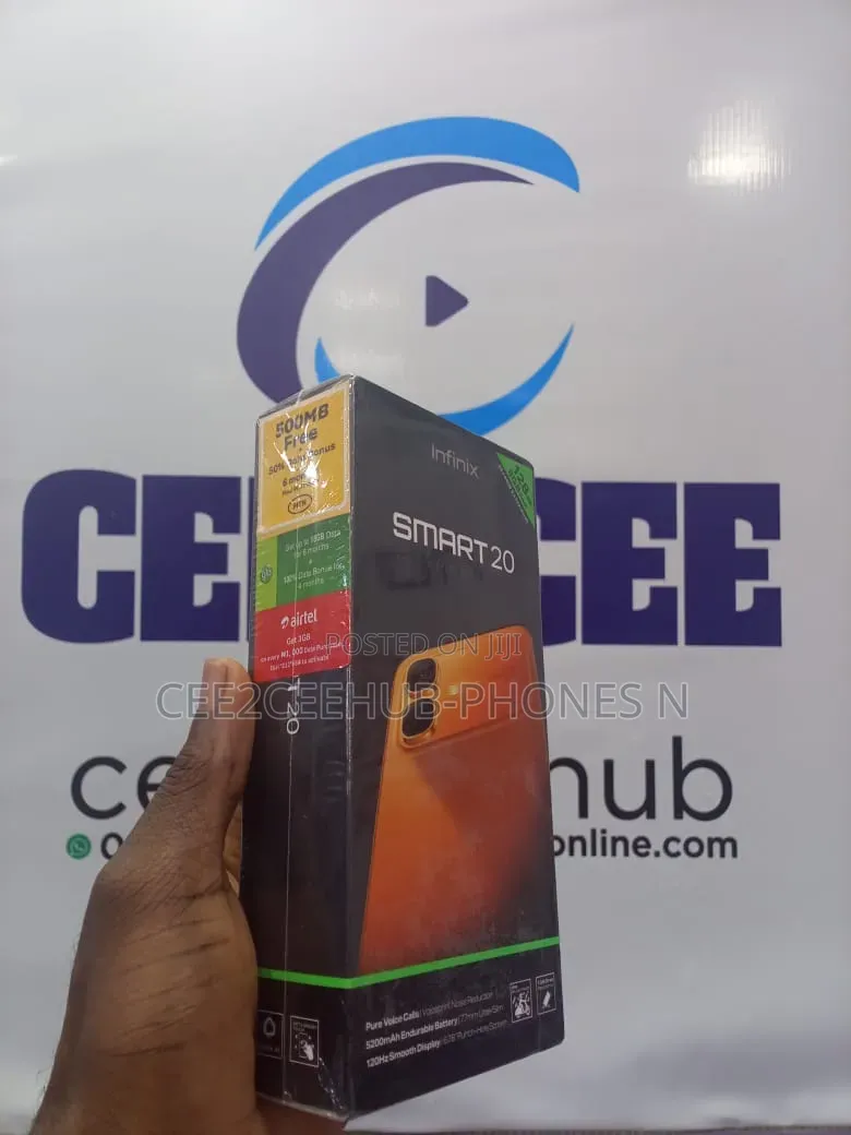New Infinix Smart 20 128 GB Gray