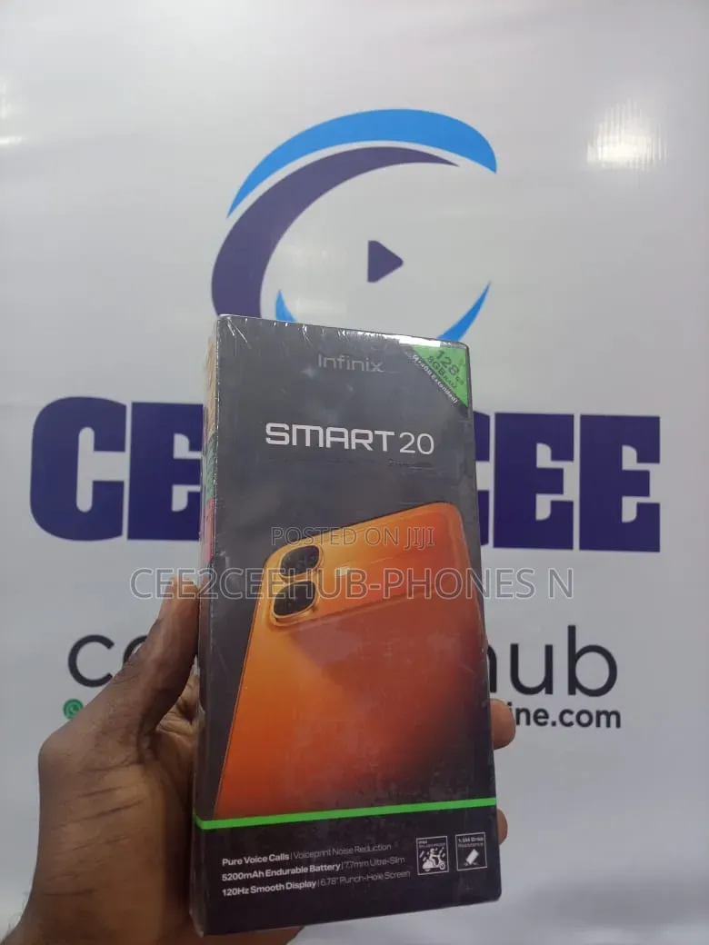 New Infinix Smart 20 128 GB Gray