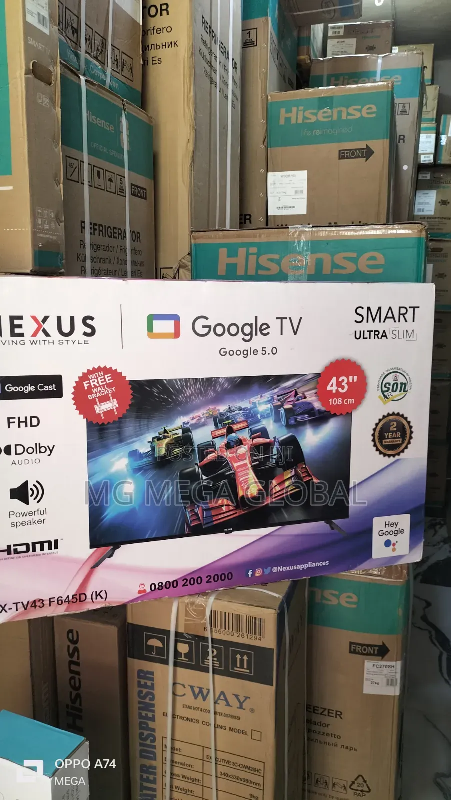 Nexus Smart TV 43 Inches