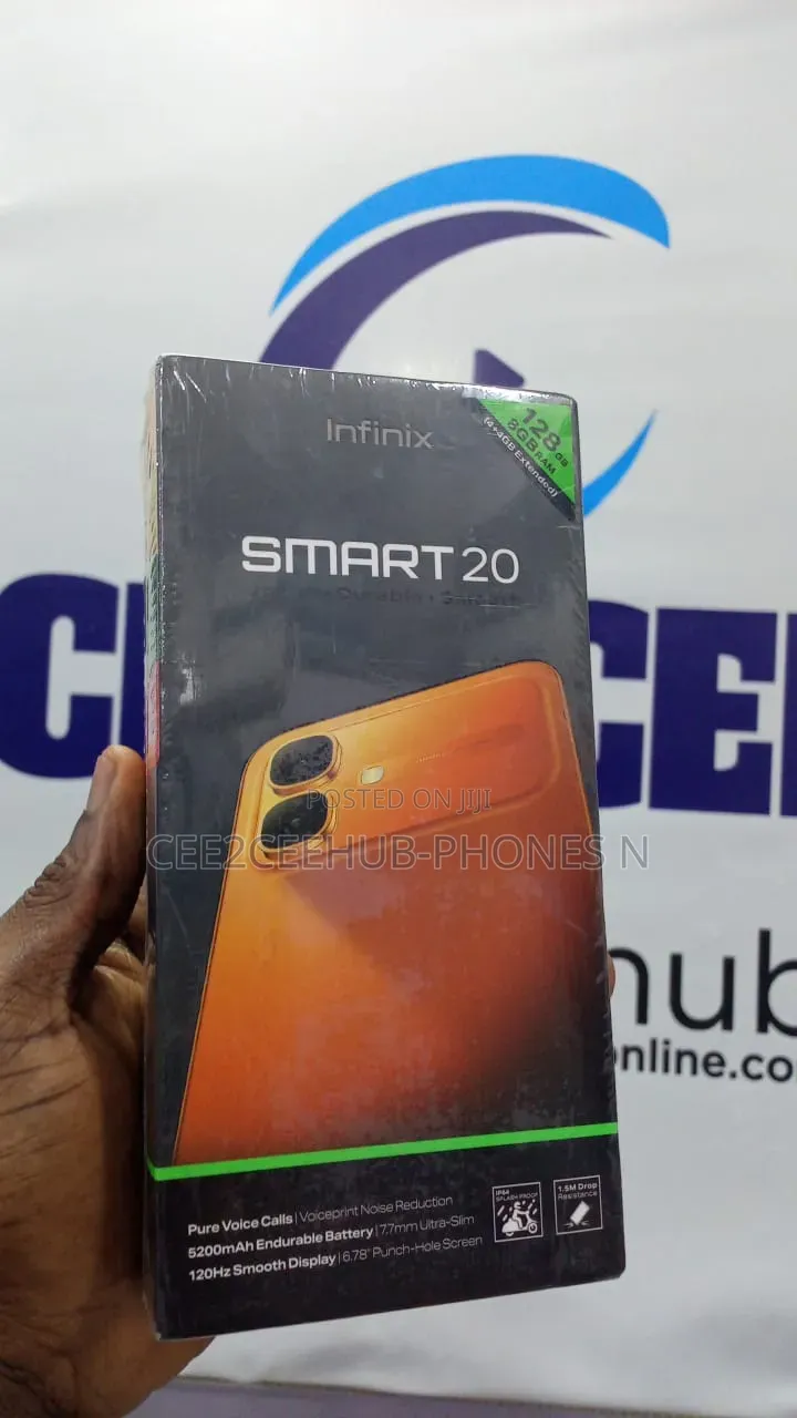 New Infinix Smart 20 128 GB Gray