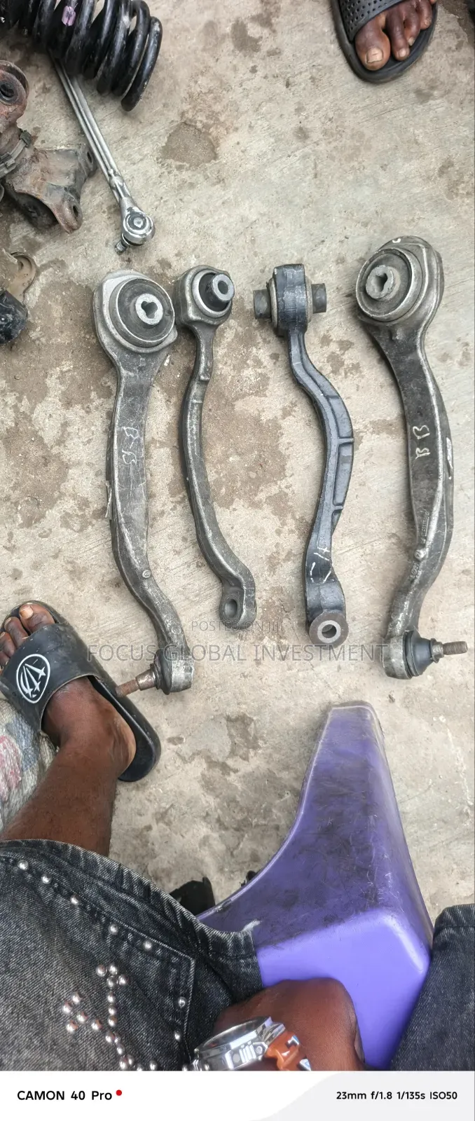 E350 2010 Model Front Lower Arm Non-Formatic