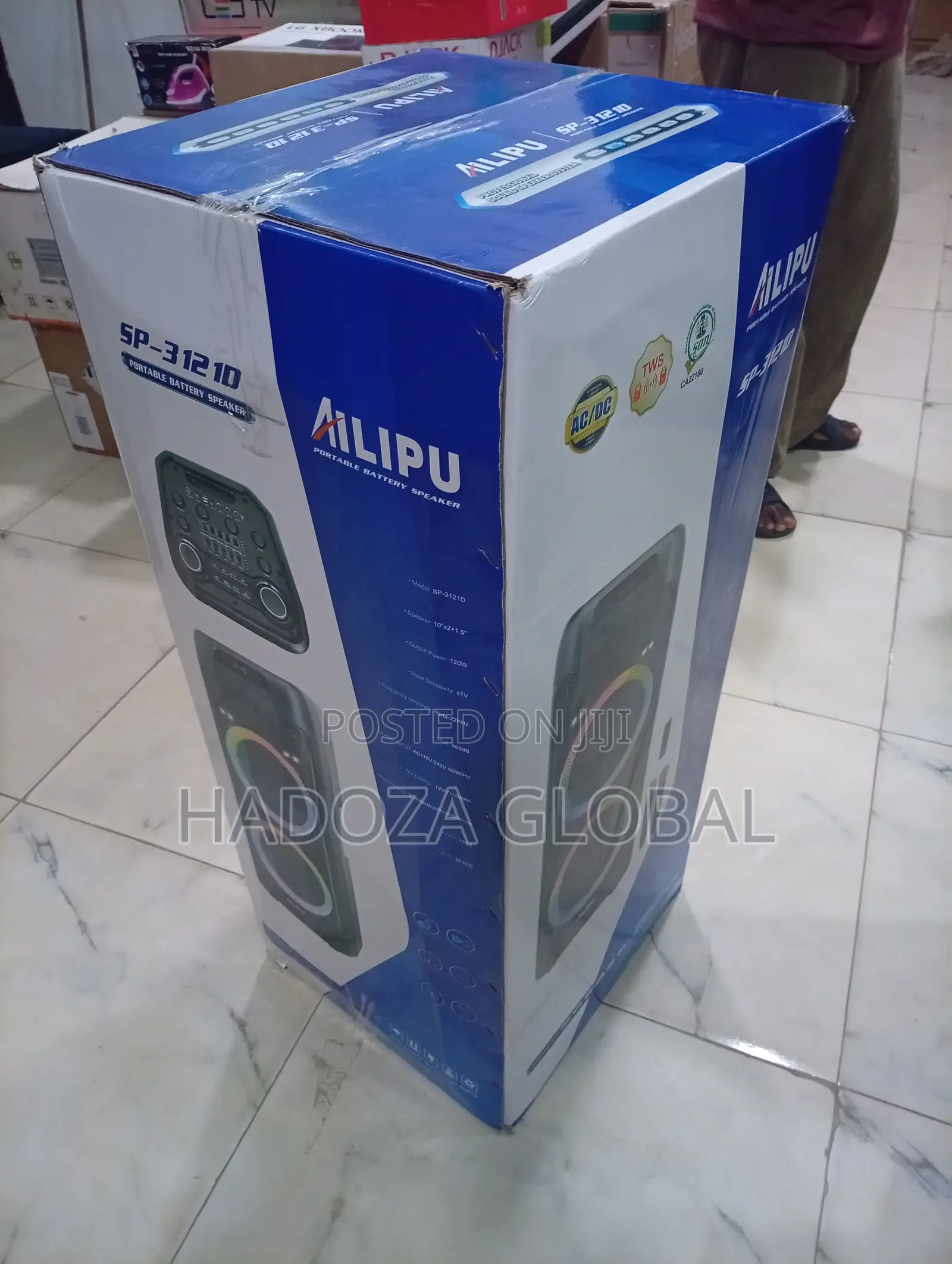 AILIPU Home Theater With Powerful Woofer and Tower Speakers